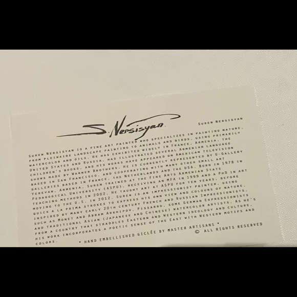 Canvas painted turtle - Picture 3 of 3